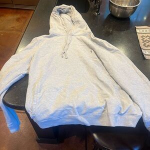 XL all saints grey hoodie